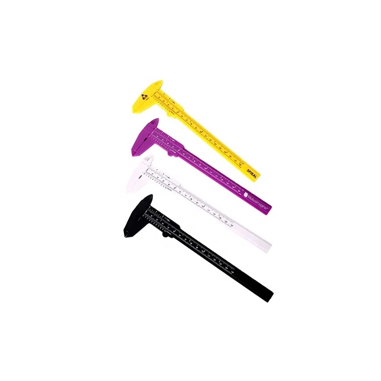 Hot selling top quality promotional co-friendly plastic caliper ABS calipers