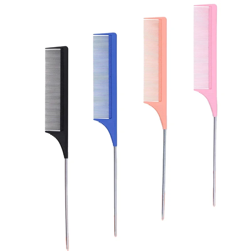 Hair bun comb hairbrush tip anti dandruff cheap comb hair brush extensions