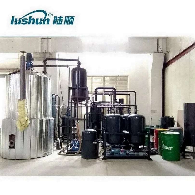 2021 New Used Car Motor Engine Oil Refining Recycling Regenerating Equipment