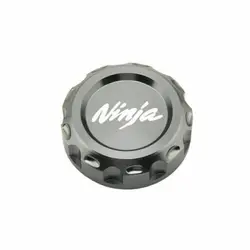 3D CNC Front Brake Oil Fluid Reservoir Cap For Kawasaki NINJA ZX14R ZX-10R ZX-6R