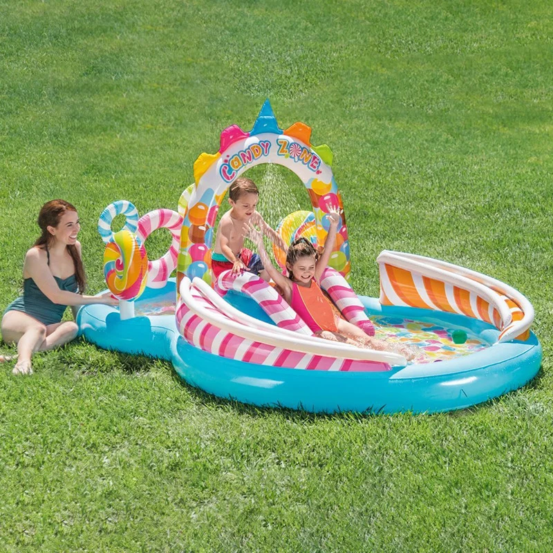 Intex 57149 Candy Zone Play Center large inflatable swimming pool inflatable kids pool swimming inflatable swimming pool