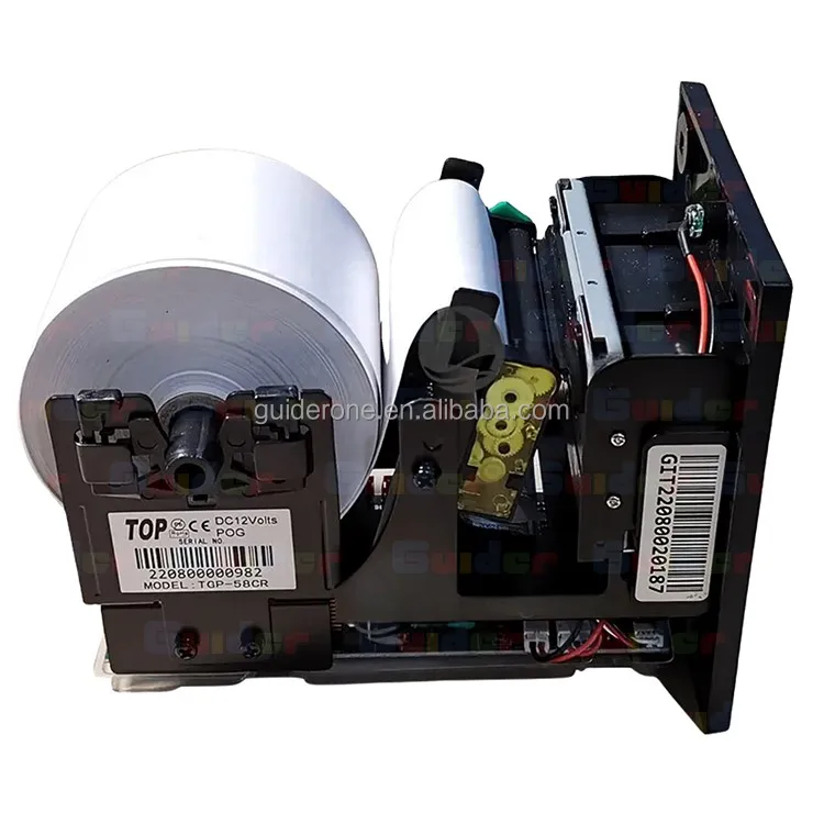 Multi Functional Thermal Printer TOP TGP58 12V DC With Frame Lights Time Zone Setting Game Machines Data Reports