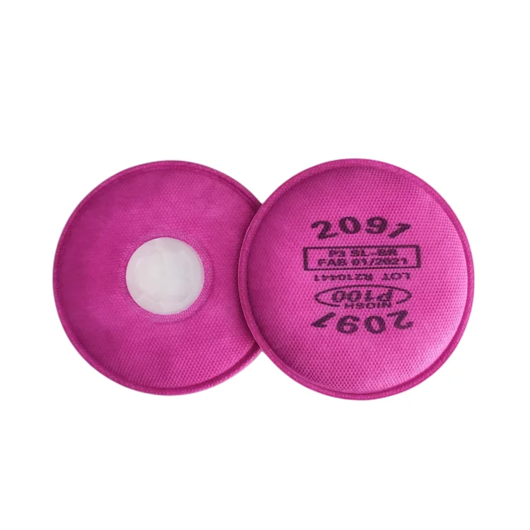 Great Standard Pink Particulate Filter Facepiece Accessories Nuisance Level Organic Vapor Relief Filter Cotton