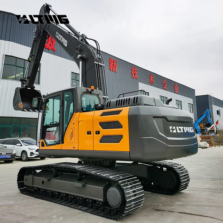 LTMG CE heavy construction digging machine 20 ton 23 ton 38 ton big crawler excavator