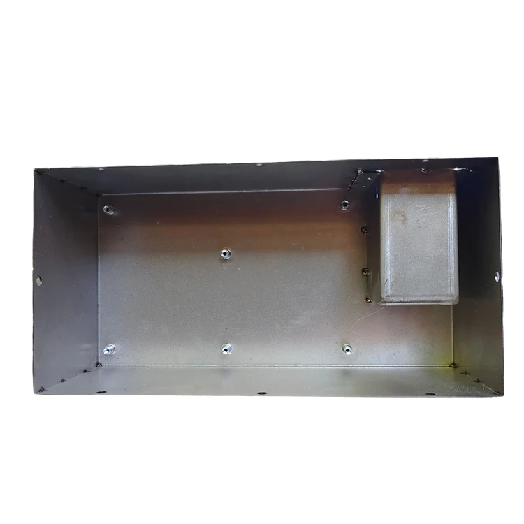 Custom aluminum electronic cabinet enclosure sheet metal fabrication