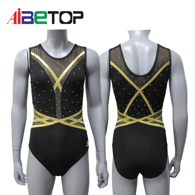 OEM Newest Youth Gymnastic Sublimation Polyester Spandex Leotard Custom Rhythmic Gymnastics Leotard