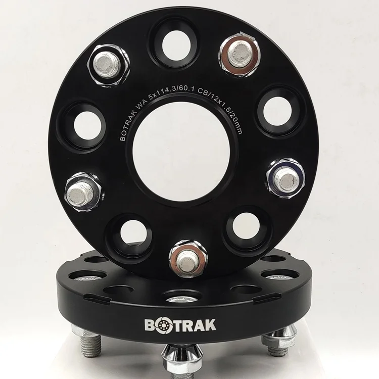 BOTRAK 20mm 5x4.5 5x114.3 hubcentric wheel spacers for Toyota Century Corolla Hilux Revo Innova Supra Matrix MR2