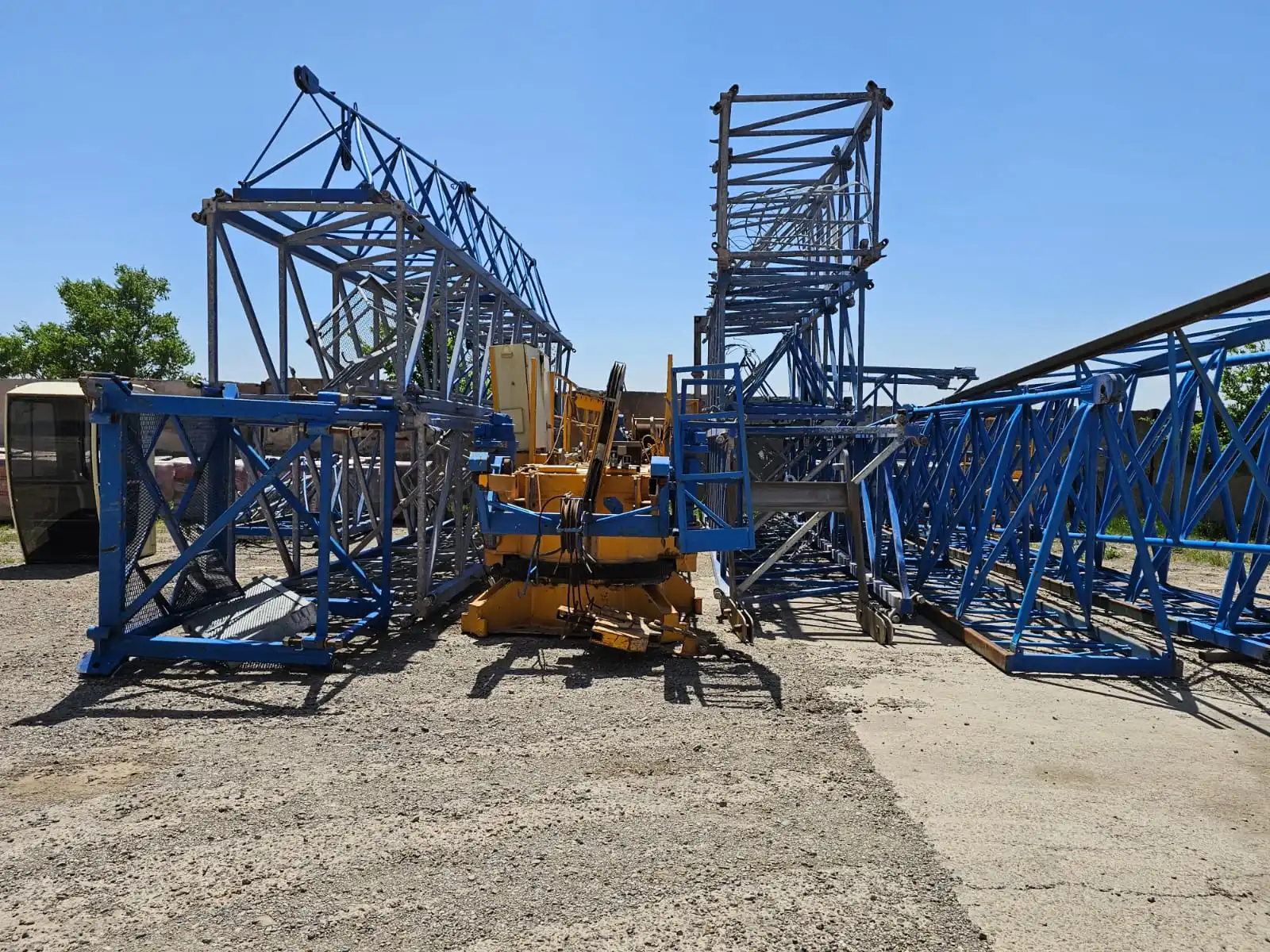 Top Quality Excellent Working Condition Used Tower Crane Raimondi MRT111 European 8 Tonne For Sale