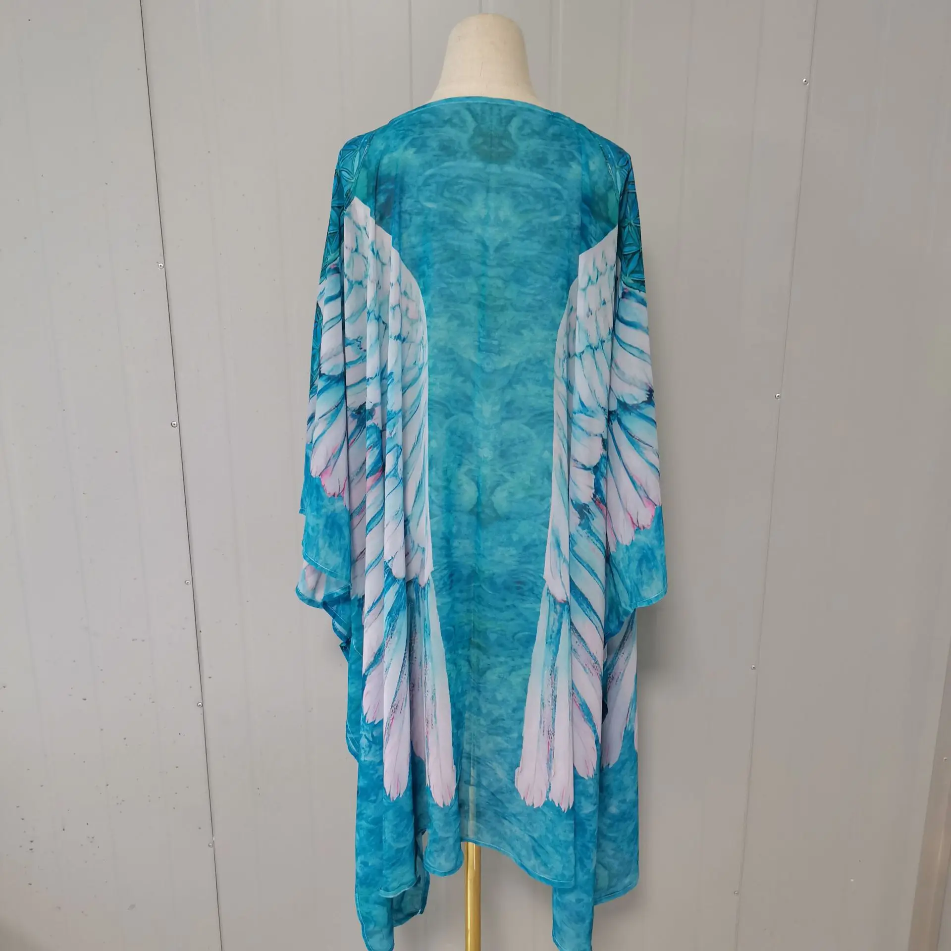 Hot Sale Women Beach Cover Up Dress 2022 Chiffon Swimsuit And Cover Ups For Swimwear