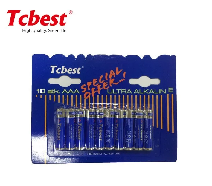 No Rechargeable Battery OEM Accepted Jacket Toys Tools Electronics Power Time Foil Shelf Origin ROSH 1 5v Lr03 Aaa