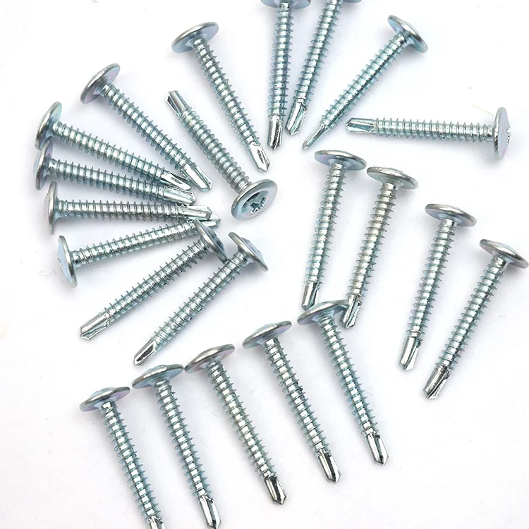 Phillips Countersunk Head Self Tapping Screw Galvanized Cross Flat Head Wood Screw Drywall Nail M3.5 factory price