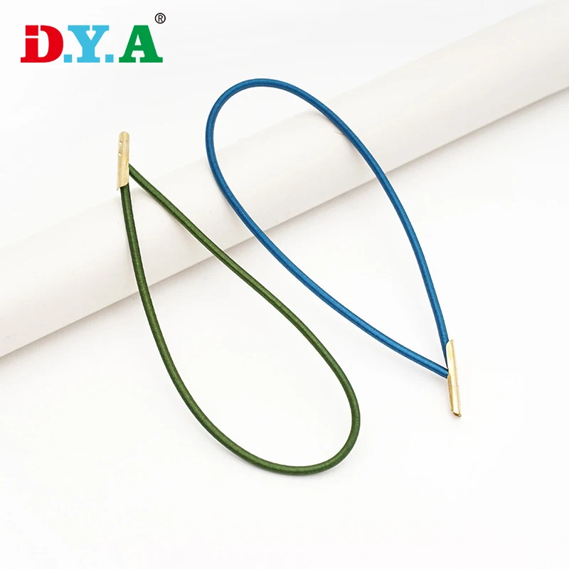 Colorful Ribbon Polyester Strap Elastic Barbed Cord  For Jewelry Packaging Ring Buckle Notebook Stationery Card Head Rope