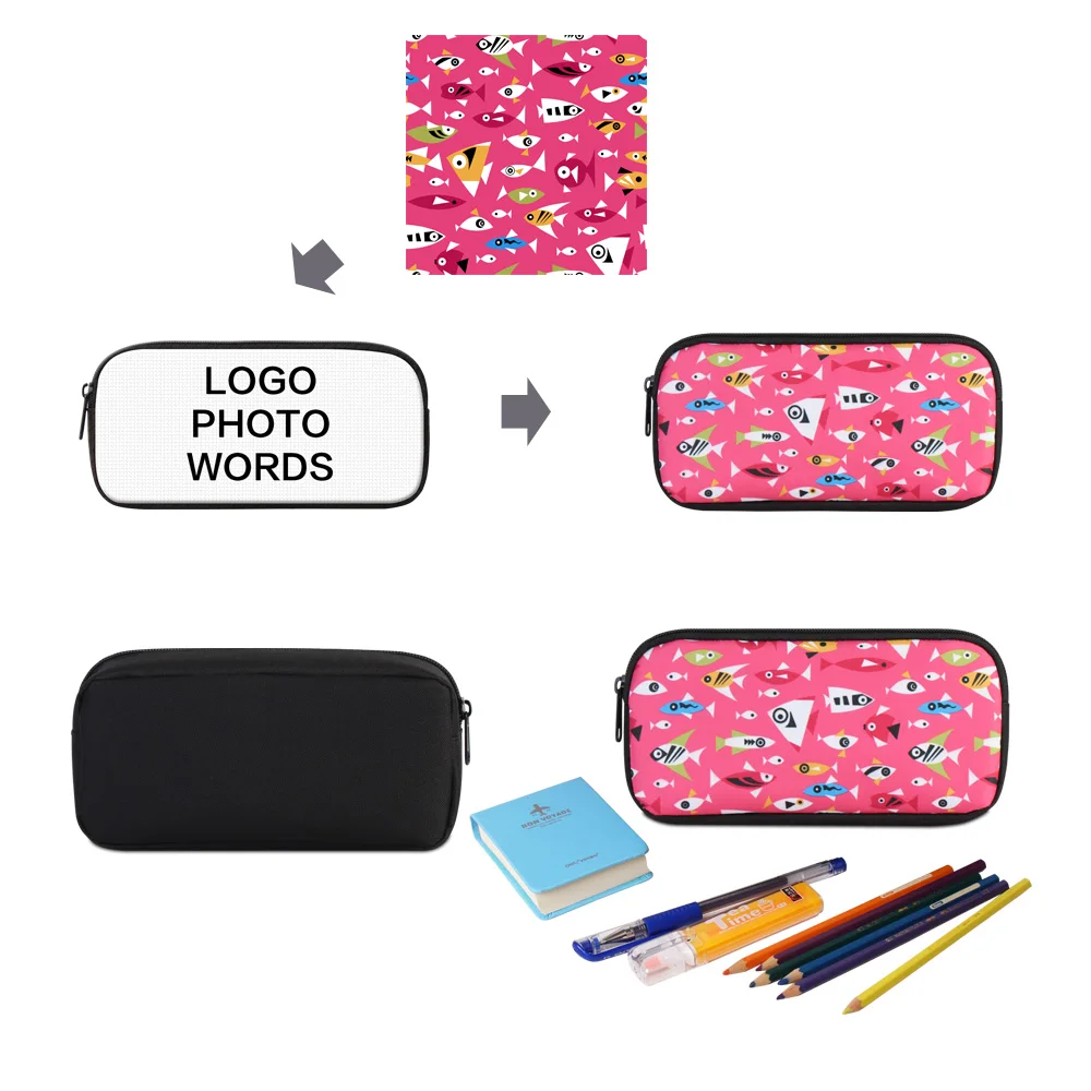 Custom Logo Picture Sublimation Backpack Laptop Blank School Bag