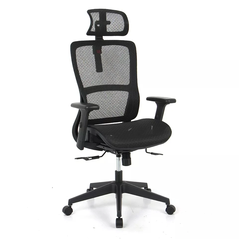 Henglin OEM ODM Height Adjustable High Back Boss Office Mesh Chair Comfortable Office Chair