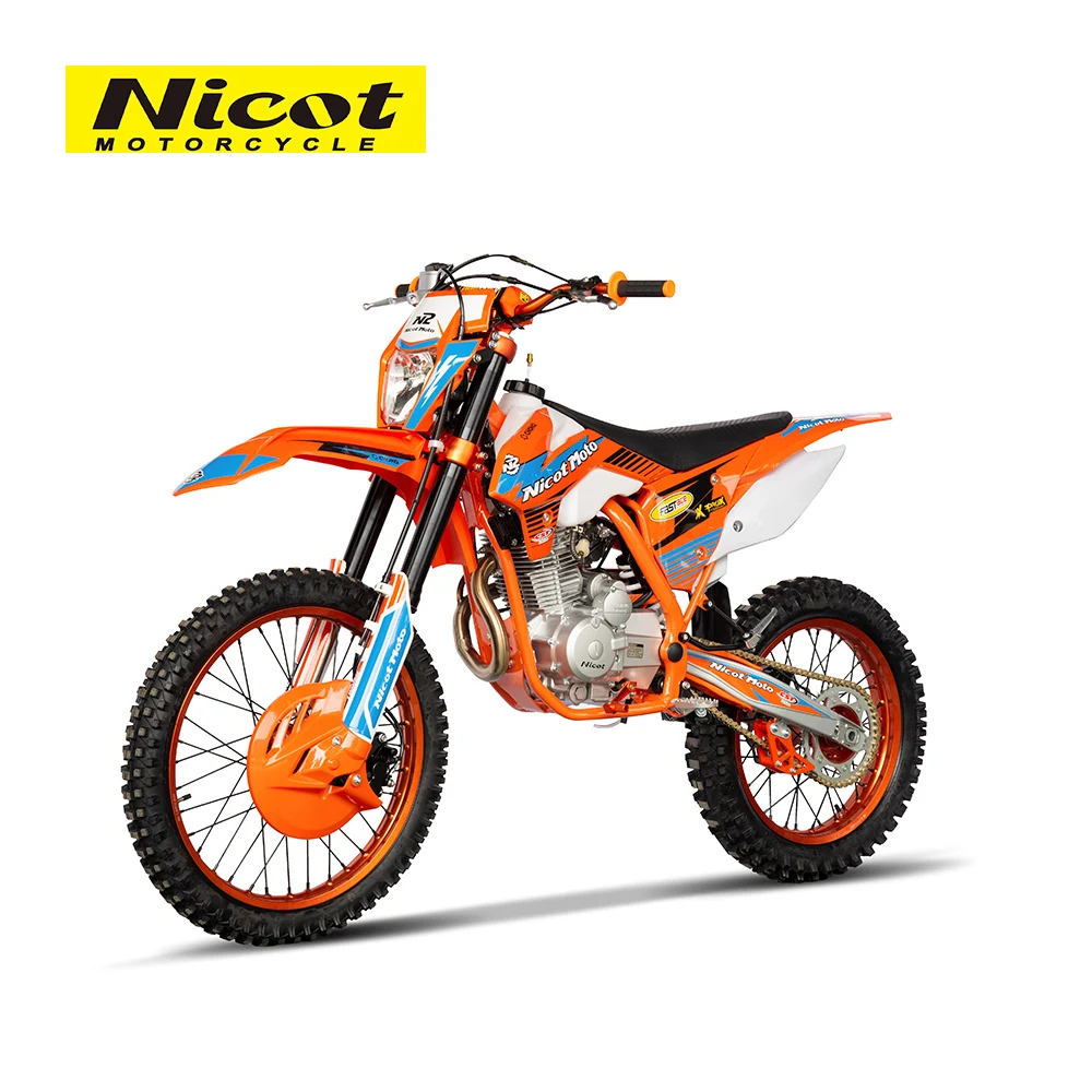 Nicot 2023 New Model Hercules 250cc Dirt Bike Off-road Motorcycles Adult Motocross For KTM 85 Style