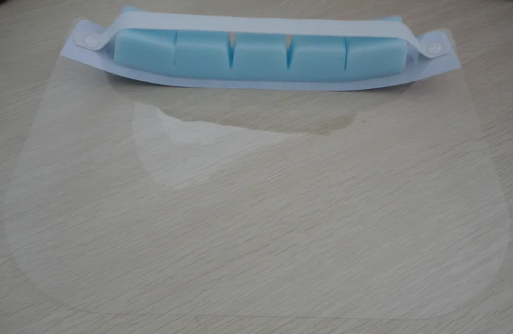 Hospital Disposable  protective transparent clear  Medical face shields