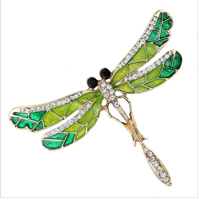 Yiwu accessories alloy diamond owl brooch trend wild clothing deer head bee peacock elephant butterfly silk scarf buckle brooch