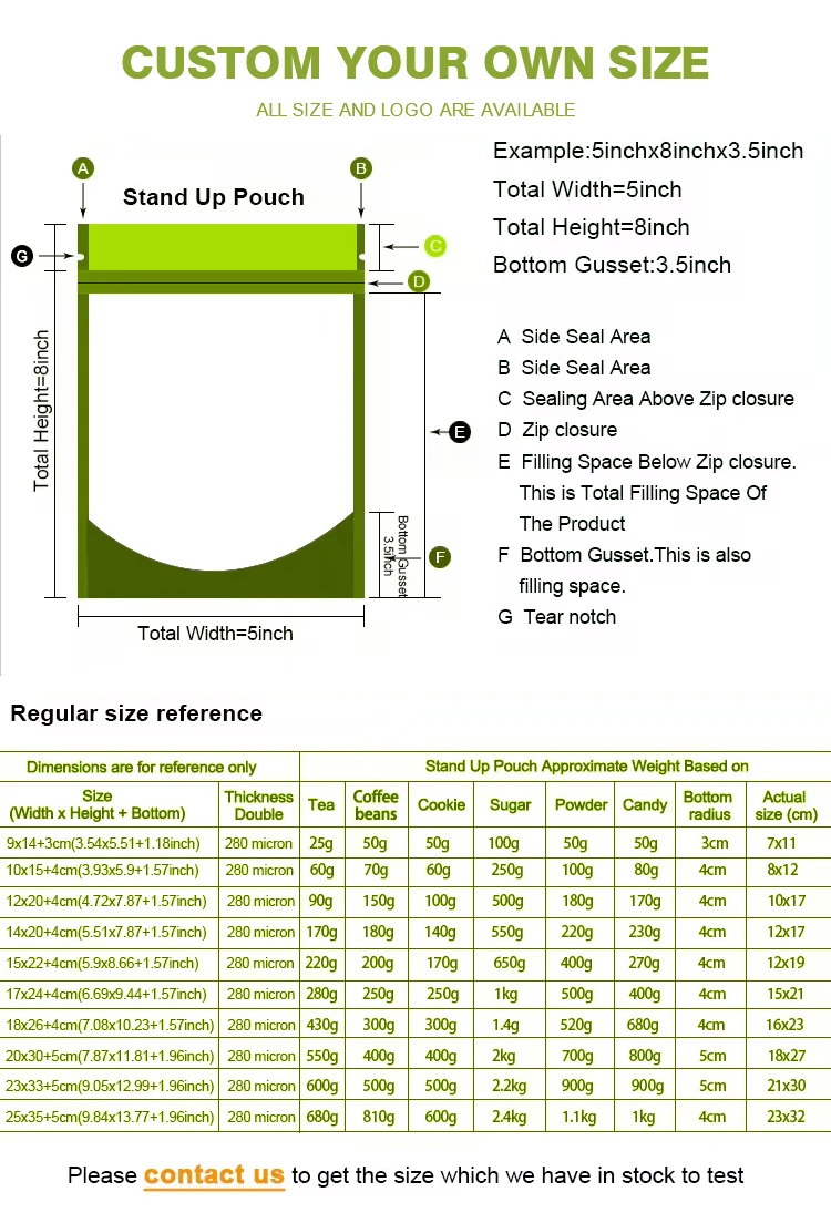 Printing Doypack Smell Proof Packing Printed Zip Lock Custom Ziplock Logo Plastic Stand up Pouch Packaging Mylar Bag