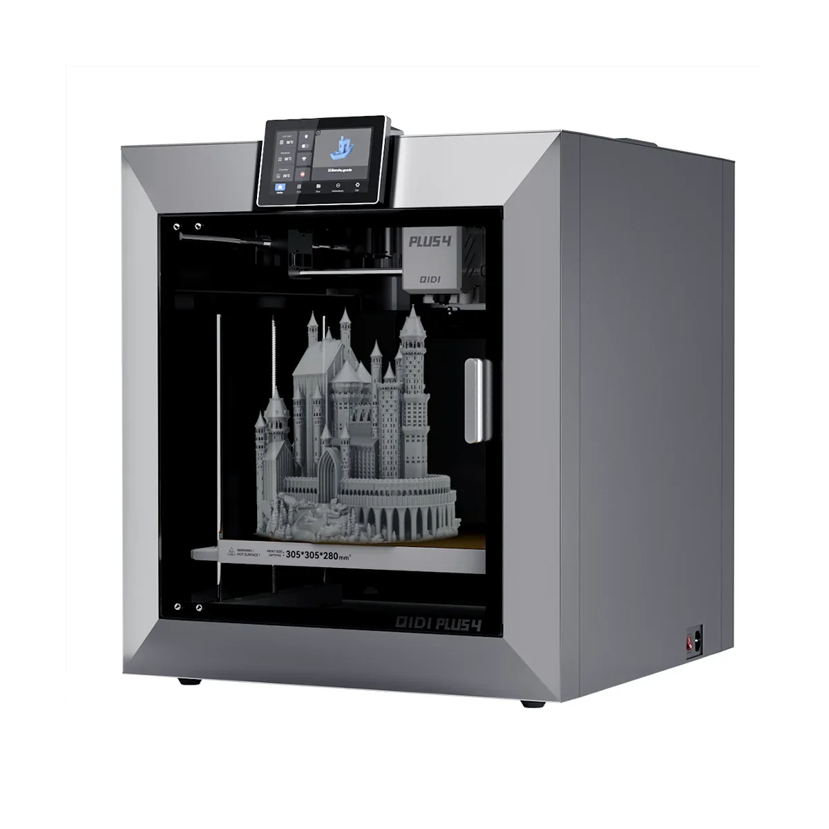 QIDI Plus4 промышленный класс 3D принтер пульт дистанционного управления для высокотемпературных нитей новое состояние с гарантией 1 год
