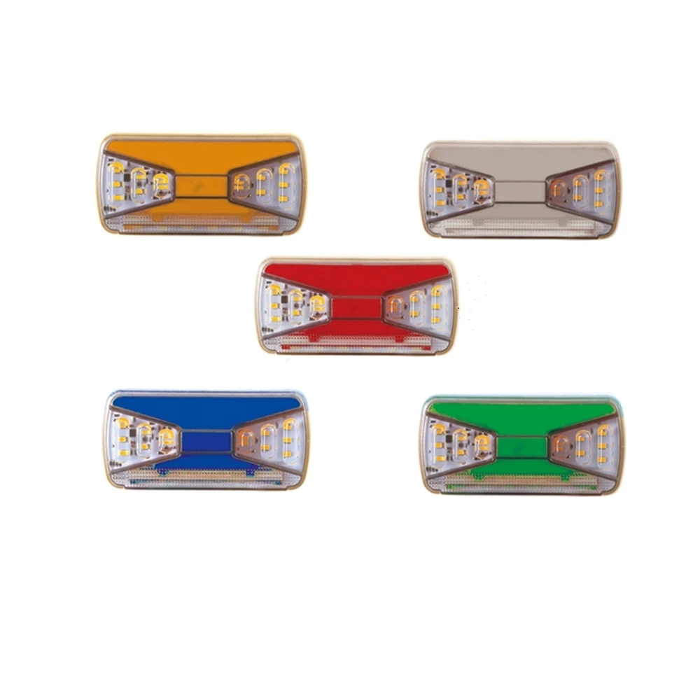 
Manufacturer 12v/24v LED Trailer Truck Side Light With Flashing 