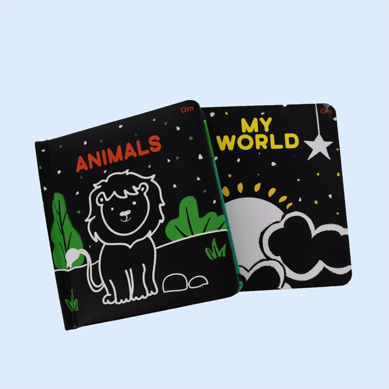 Hardboard cover round corner kids reading book educational  softcover story book printing service factory wholesale good quality