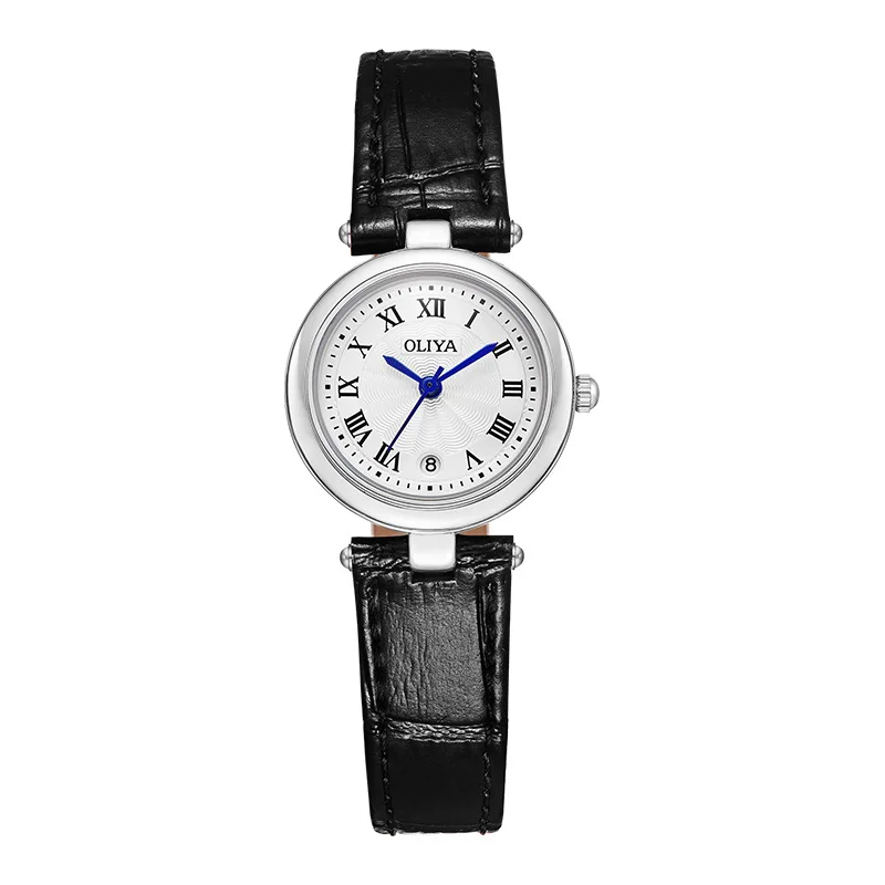 Oliya 6860l мусульманские молитвенные часы из искусственной кожи с батареей 26 мм кварцевые круглые кожаные рулонные оптовыми прямыми продажами
