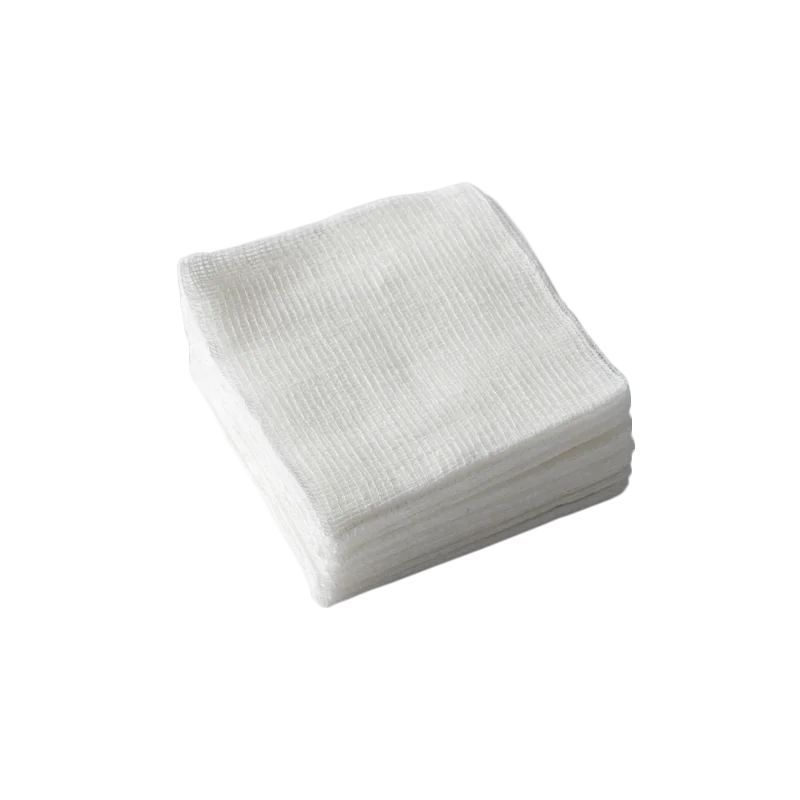 100% cotton gauze swabs non-sterile different sizes