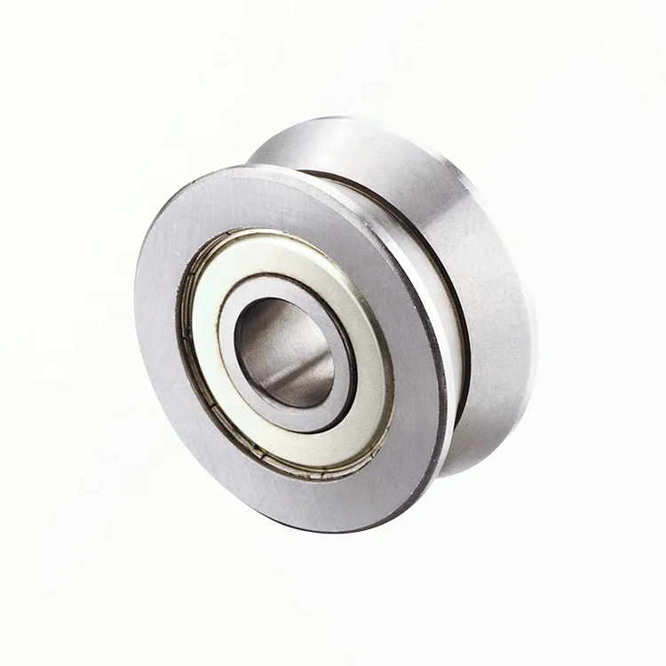 
LV 201-14 ZZ LV 5201-14 12*40*20mm V Groove Double Row Ball Guide Roller Track Roller Bearing 