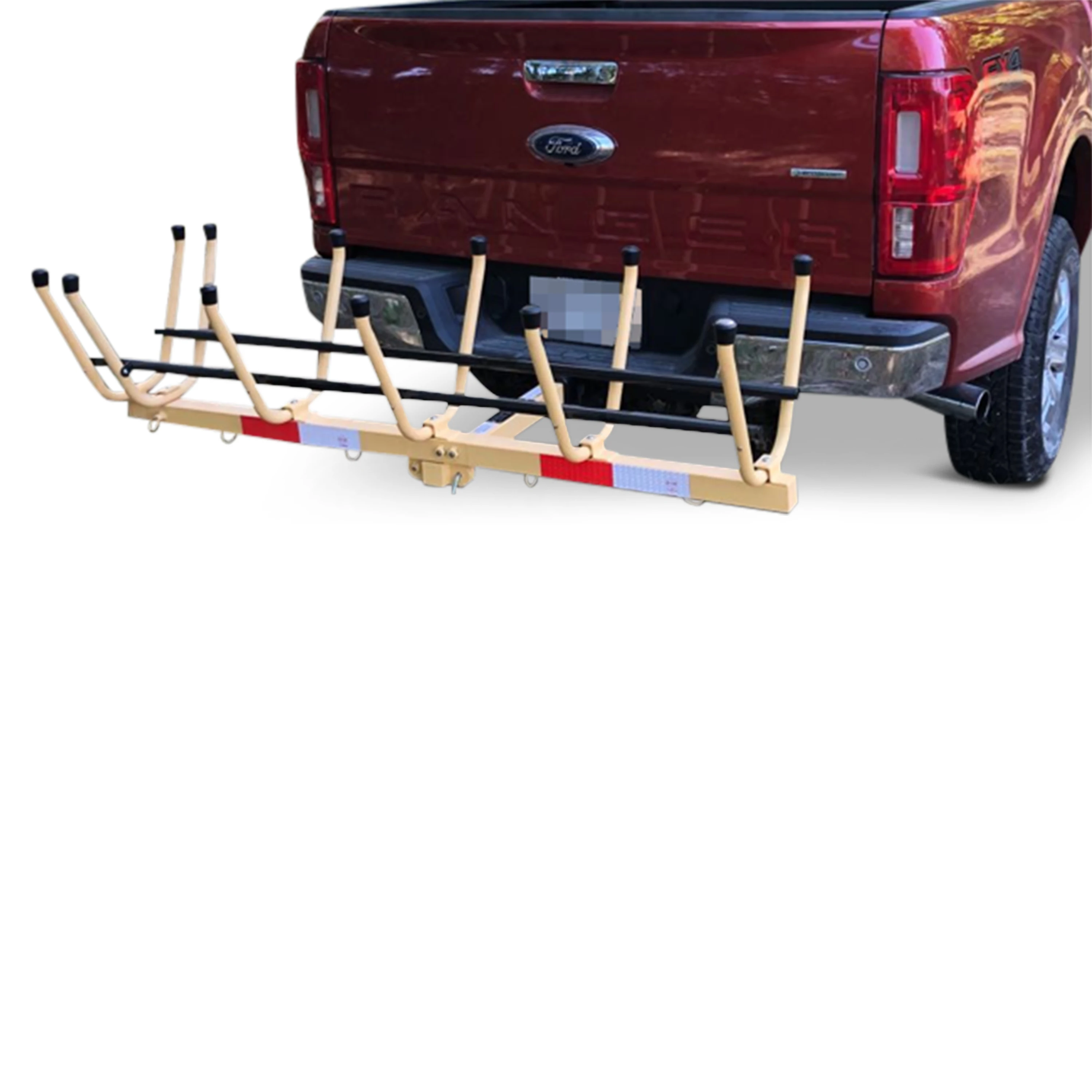 
BIG WOOD brand car rear-mounted cargo transport bracket for convenient travel. rear hitch mounted carrier 