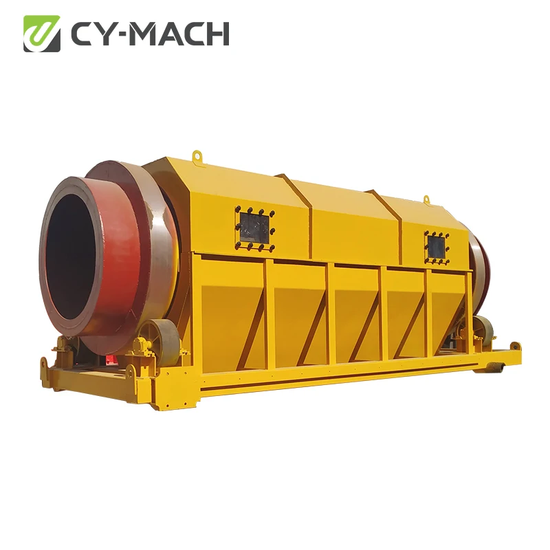 CY-MACH Rotary compost drum Sieve/Trommel Screen for Sand Compost