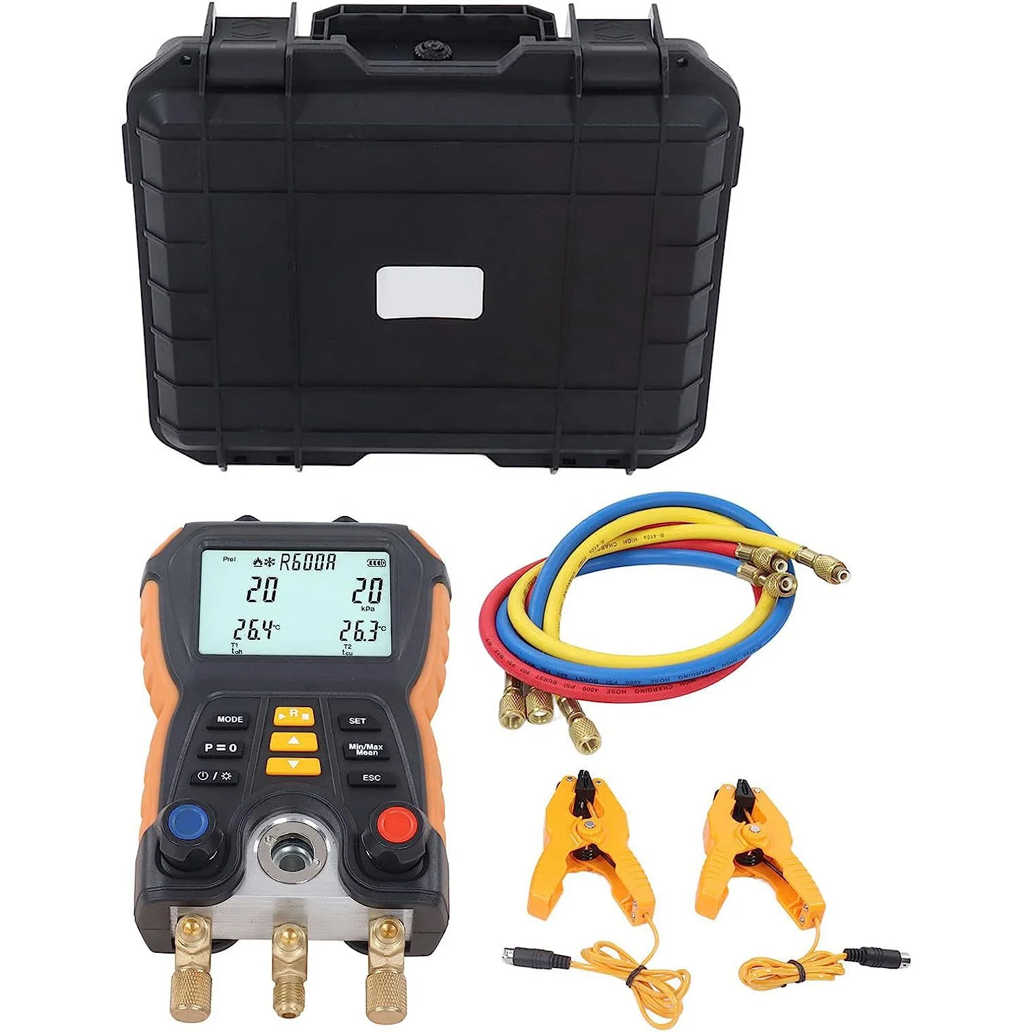 R410a Hvac Kit Basic Kit Digital Manifold Gauge Set 0564 549 557s 550s Testo Digital Pressure Gauges For Refrigeration