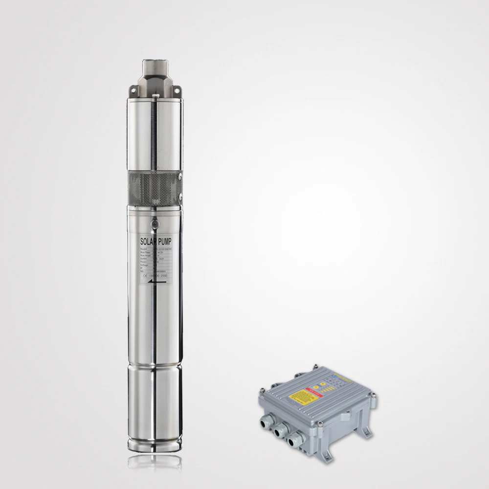  3SSH1.6/80-D36/400 3 дюйма 36V 0.5hp винтовой ротор работающий на постоянном токе от солнечных батарей Погружные