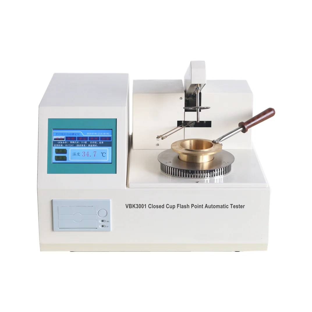 ASTM D93 автоматический прибор для проверки точки вспышки Кливленда