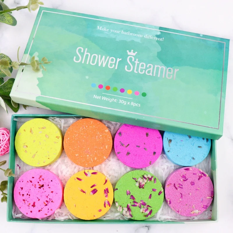 Body Shower Steamers Aromatherapy Shower Bath Bombs Eucalyptus Menthol Essential Oil Stress Relief and Relaxation Gifts