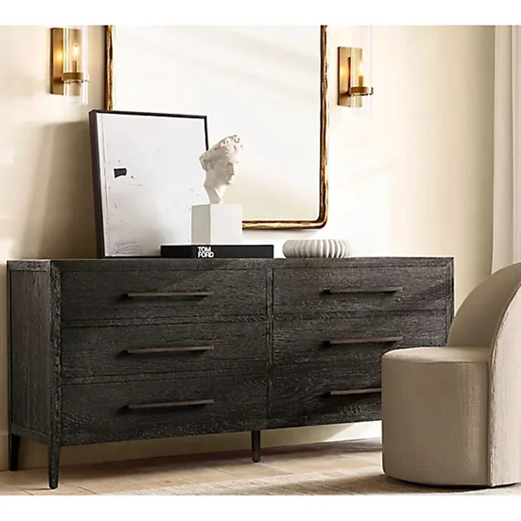 Explosion-proof Big Hand Forged Wall Mirrors Full Length Bedroom Metal-framed Floor Stand Gold Mirror