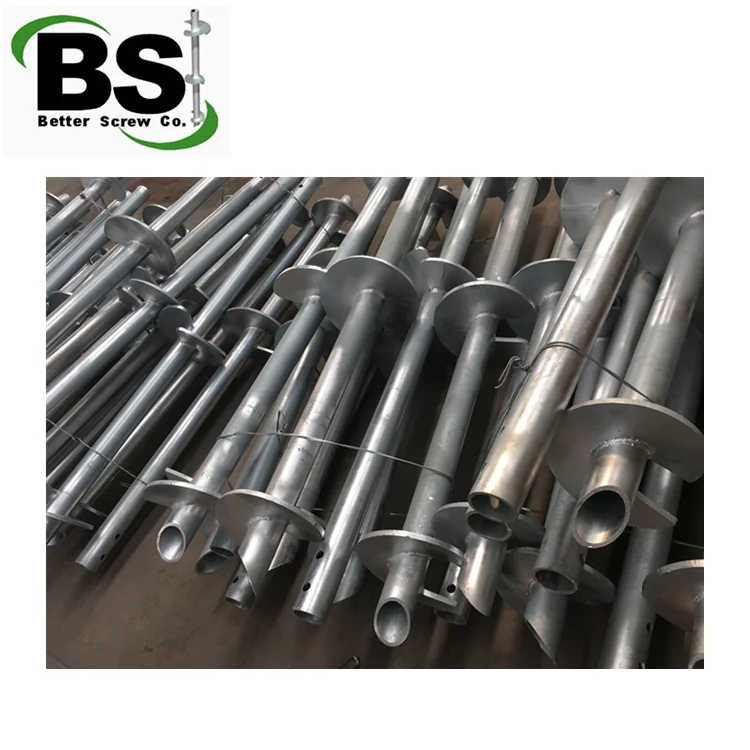 Round Steel Screw for Holding Sun Room and Solarium