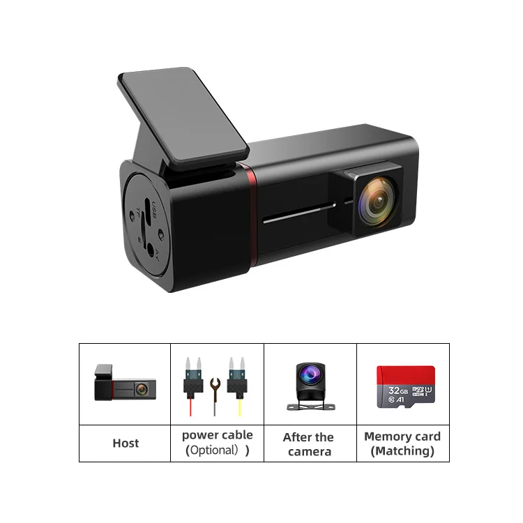 Mini 360 Rotating Lens 1080P Hidden Dash Cam DVR Tracking Device Recorder Loop Recording Night Vision Car Camera with Wifi