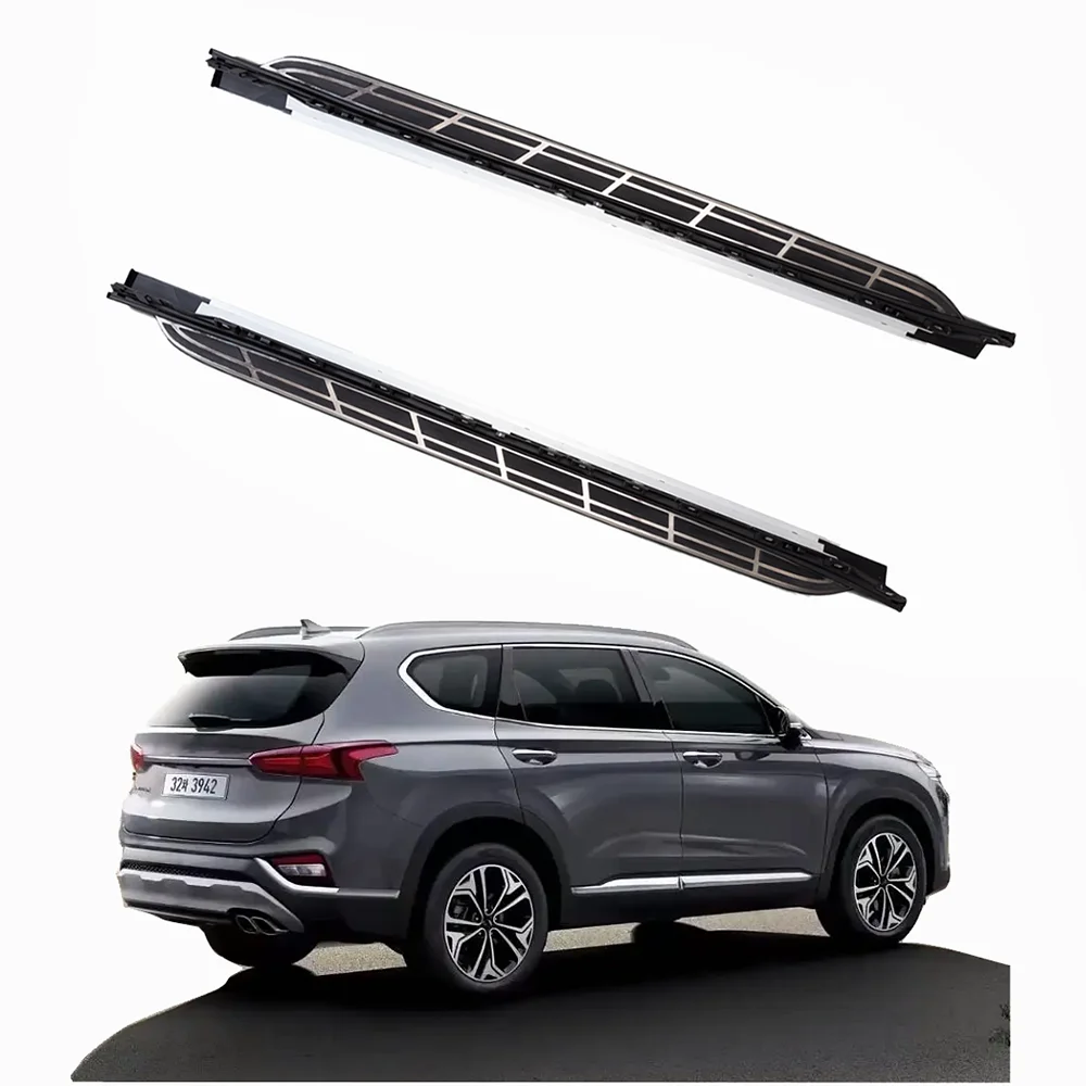 Hot Selling Pickup SUV fitting accessories running board side step For Hyundai Santa Fe 2019+