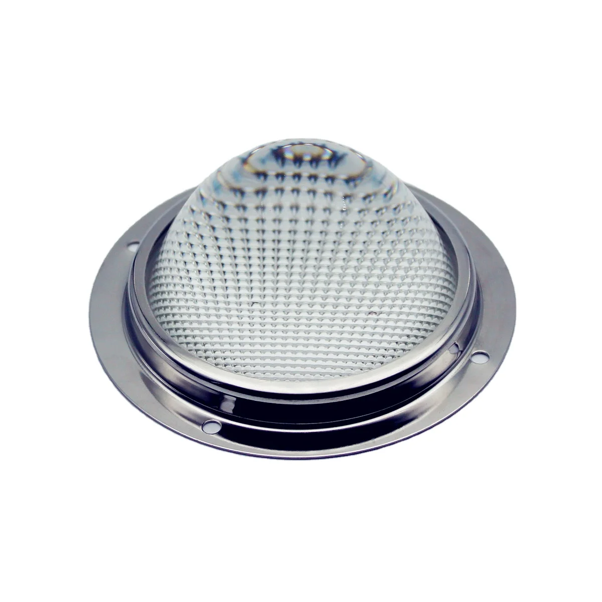 78mm 3 inch tempered optical glass led flood light track light housing 60degree angle lenses for led