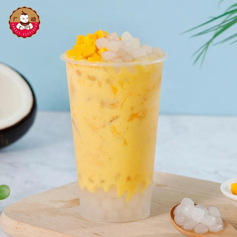 2022 New Product 1kg Coconut Crystal Boba Konjac Jelly Boba for Bubble Tea