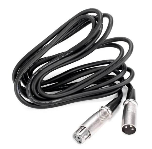 Professional 3 Pin XLR to XLR Cable for Microphone Male to Female
