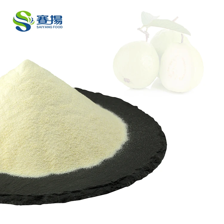Natural Red Guava Fruit Powder Sale Best Quality Fresh Instant Drink Powder Guava Powder