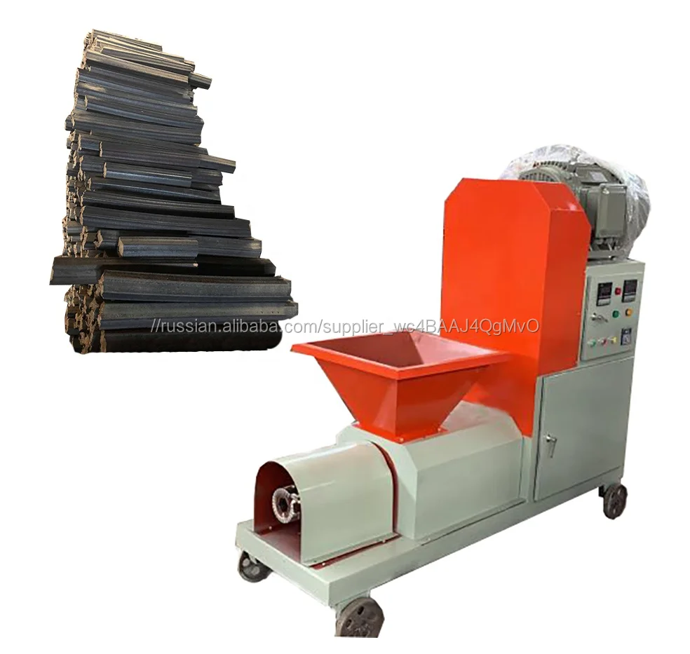 Заводская цена пшеничной соломы древесины бревно винт пресс брикет машина