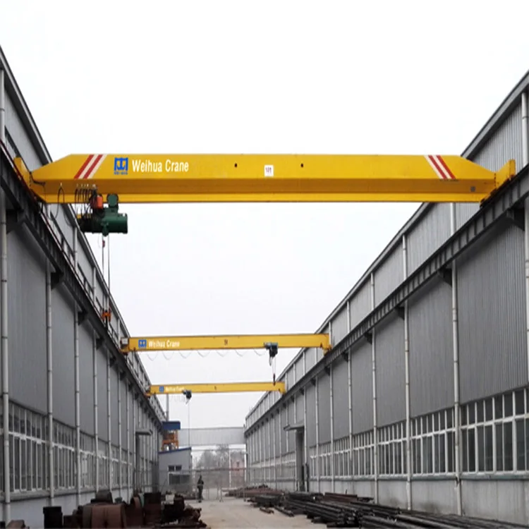 Support Customization 6 10 20 ton Single Girder Overhead Crane Frequency Inverter Bridge Crane