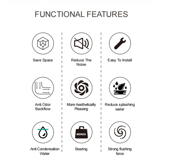Factory Flushing 3/6 L Dual Flush Wall Hung Toilet Water Tank Bathroom Wc Hidden Cistern Tank