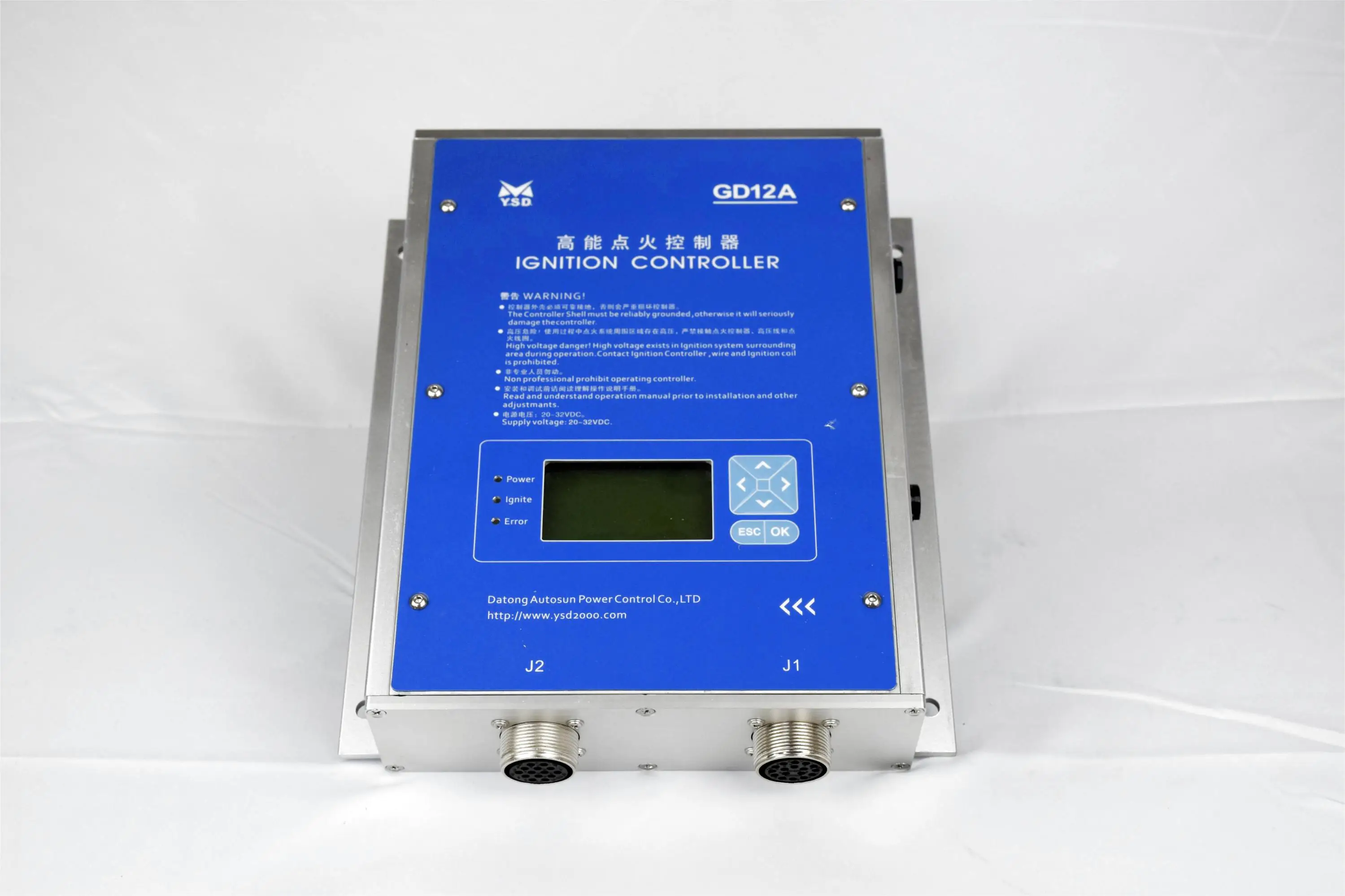 Ignition controller  Motortech MIC3/4 Altronic Heinzmann woodward GD12A Gas Bigas engine generator ignition control system