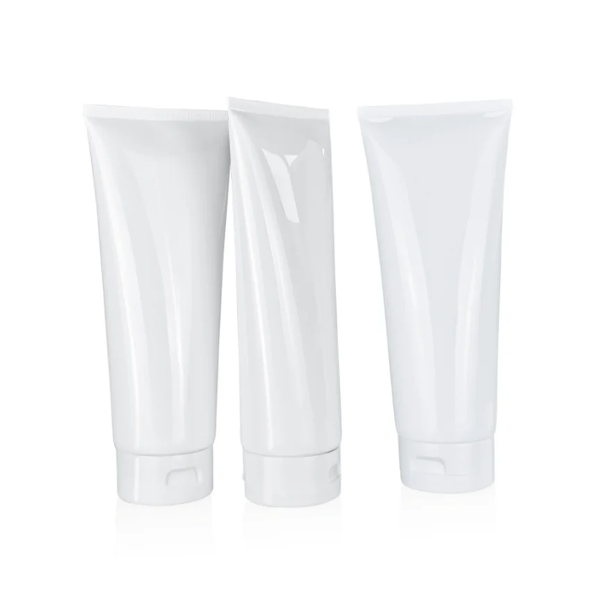 100ml 300g 400g Hotel Empty Squeeze tube Shampoo Shower Gel body lotion soft cosmetic bottle Packaging plastic Soft Tube