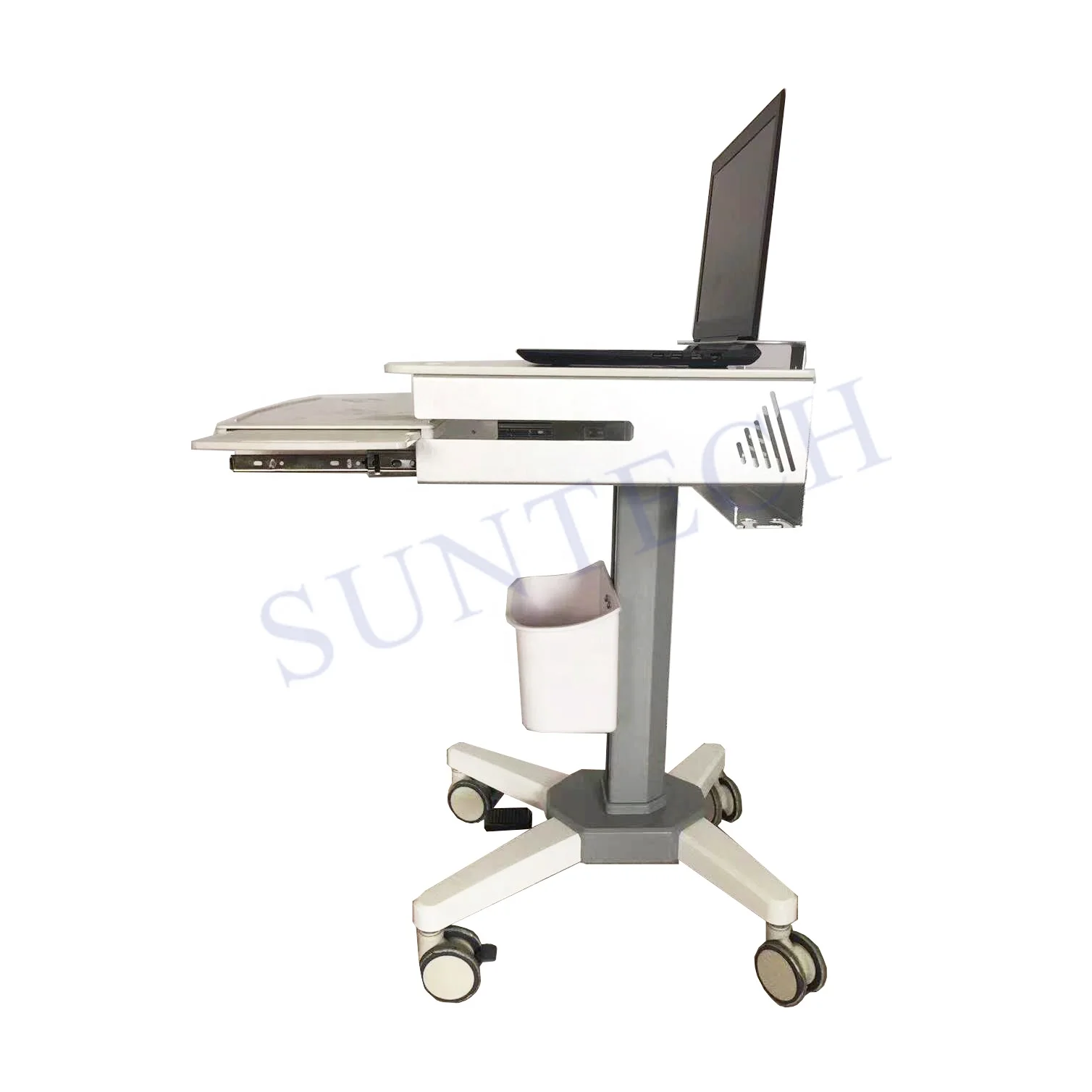 Новейшая высококачественная мебель больница мобильный медицинский компьютер/ноутбук рабочая станция тележка/тележка
