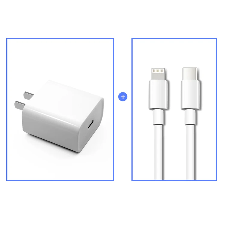2021 Оригинальное быстрое зарядное устройство Usb Тип C Pd 20 Вт для Apple iPhone13 12 11 pro max US EU UK