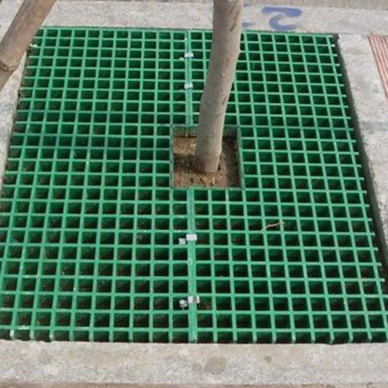 Fiberglass tree grid custom protection tree grid size